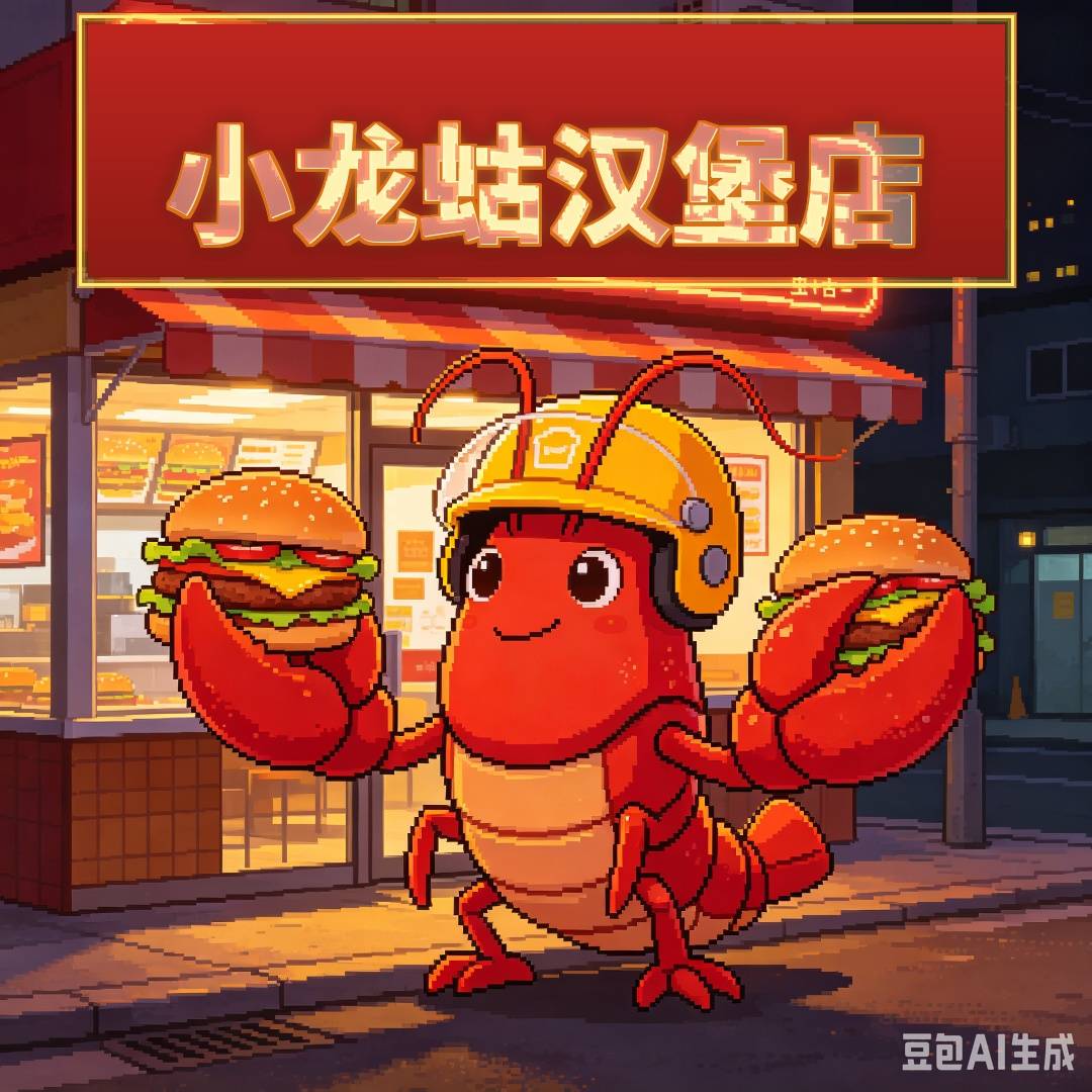 小龙蛄汉堡店